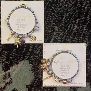 2 beloved +inspired charm brackets